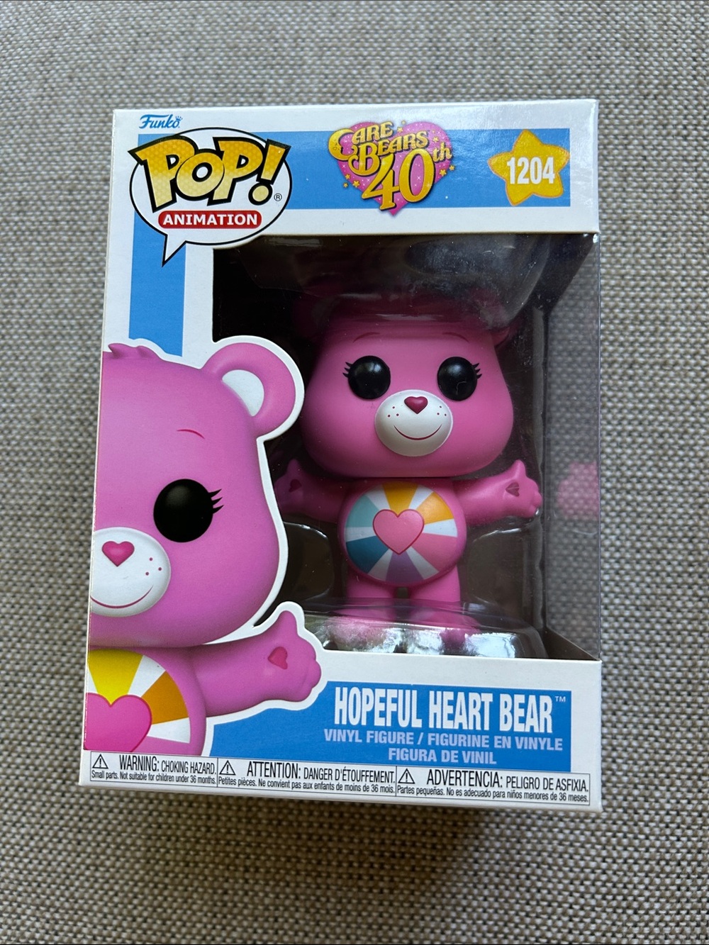 Funko POP! Animation Care Bears Hopeful Heart Bear 1204